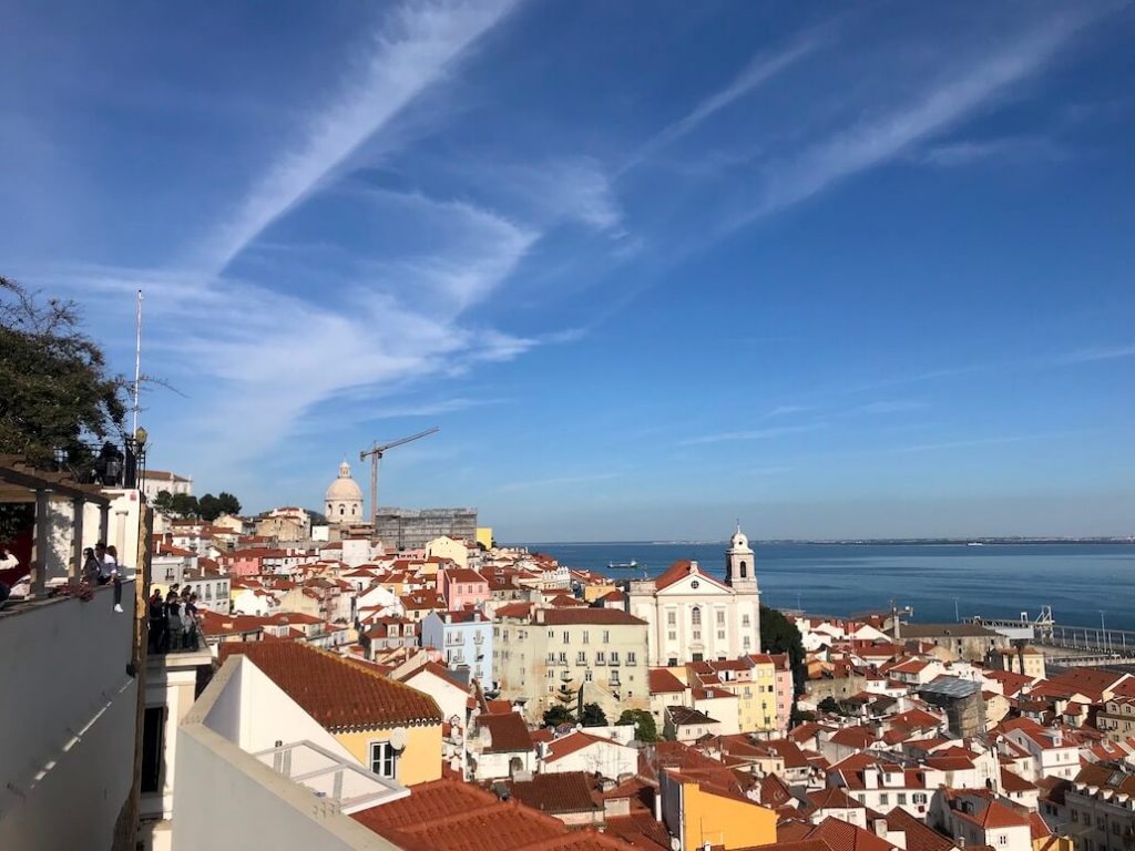 Digital nomad in Lissabon